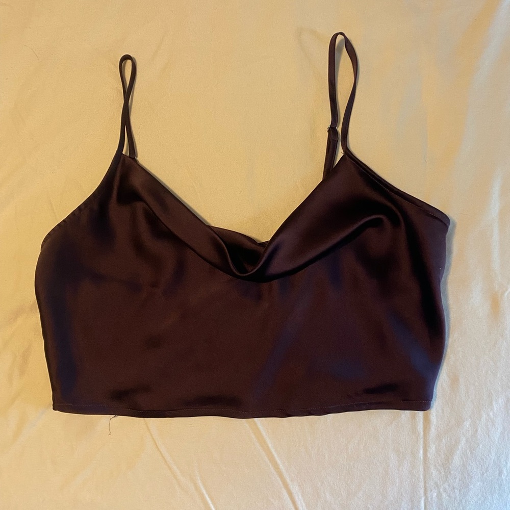Forever 21 Purple Satin Camisole